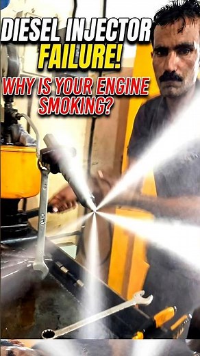 High Pressure Diesel Injector Spray Test💨 #injector #short