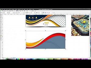 How to make banner design in coreldraw tutorial tips & tricks