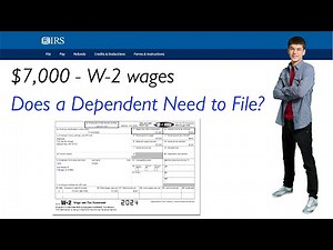 When Do Dependents Need to File Taxes?