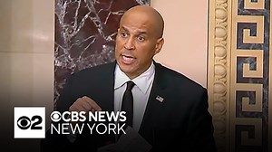Sen. Cory Booker delivers marathon speech on Senate floor