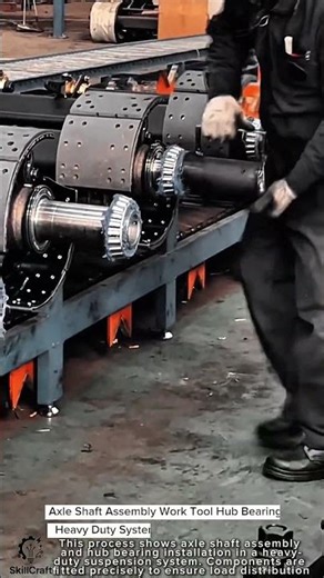 Axle Shaft Assembly Work Tool Hub Bearing Heavy Duty System #worktool