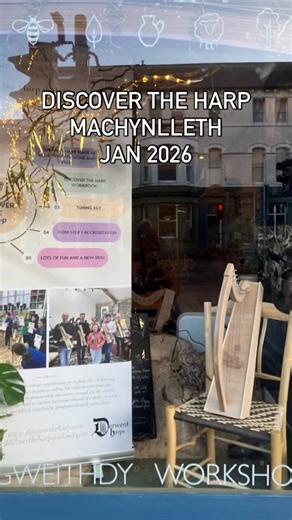 Discover The Harp #machynlleth | Cambrian Harps and Harp School