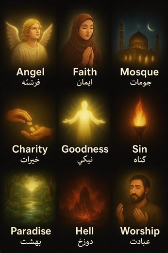 Learn English Vocabulary with Pashto Translations