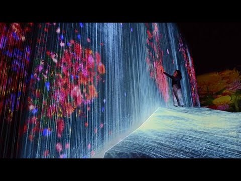お台場にデジタルアート美術館 チームラボ