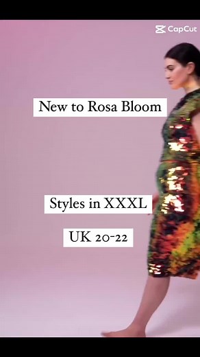 New size alert! #rosabloom #plussizefashion #sequindress