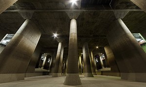 Bên trong 'thành phố ngầm' giúp xử lý nước lũ ở Tokyo