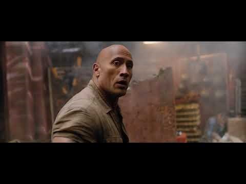 JUMANJI: welcome to jungle - Dr. Bravestone's fight scene
