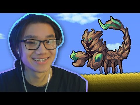 Adrian plays the ELEMENTS AWOKEN MOD in Terraria...