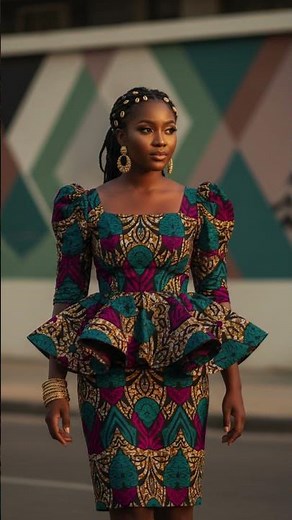 Global Fashion| Angolia| 5 Angolan Fashion Dresses & Styles| The Rich Lookbook #shorts