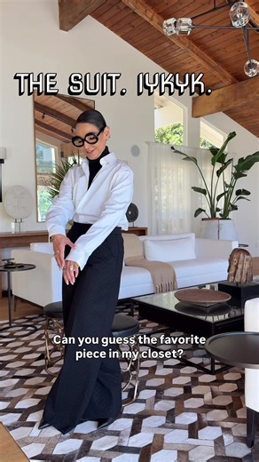 Be honest… do you have “the suit” in your closet? Because once you do, everything changes.