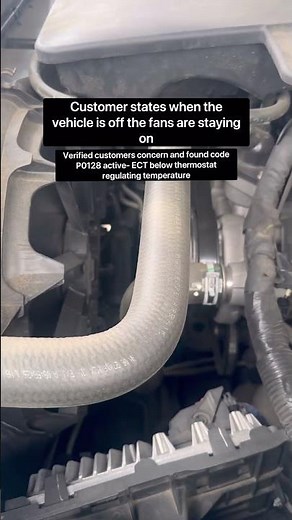 2016 Cadillac Escalade Thermostat replacement 👨‍🔧#p0128#cesarthetech#automotive ￼