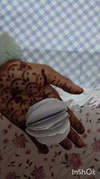 3D Paper Ball Craft Tutorial! | Easy & Fun DIY Idea for Kids ✂️✨️" #papercrafttutorial