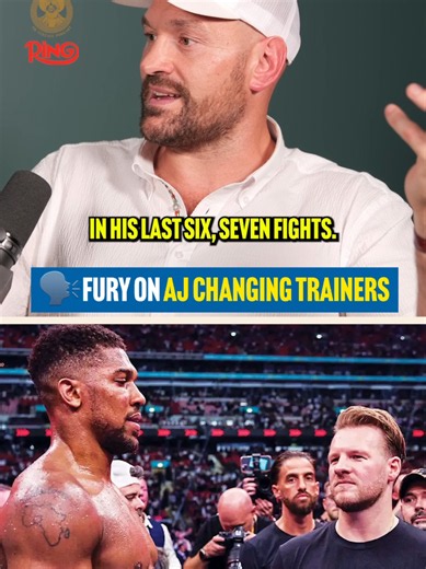 Tyson Fury: Anthony Joshua's Move to Ben Davison 'Not a Good Sign'