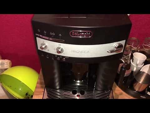 Kaffeemaschine Reinigung komplett De'Longhi Magnifica ESAM 3000.B Kaffeevollautomat Anleitung