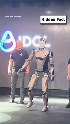 Russia’s First Humanoid Robot AIdol Falls on Stage! Funny AI Fail in Moscow 🤖😂 #amazingfacts #money