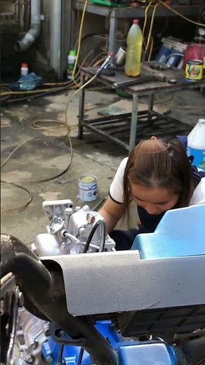 Repair and restore mini earth milling machine #shots