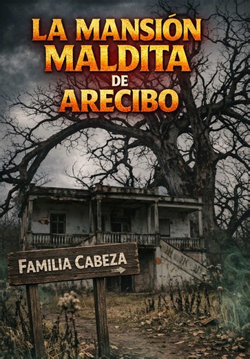 ¿Te atreverías a entrar a un lugar donde la tragedia se repite una y otra vez? 🏚️🌑 En el sector Ballajá de Arecibo, Puerto Rico, se encuentra la legendaria Mansión Cabeza. Una propiedad marcada por la muerte desde hace más de 80 años. Desde la fatídica noche en la bañera, hasta la oscura sombra que camina por las escaleras de atrás, esta casa parece no querer habitantes vivos. 🚫 La historia de esta familia es uno de los misterios urbanos más aterradores de la isla. ¿Es solo una leyenda o la e