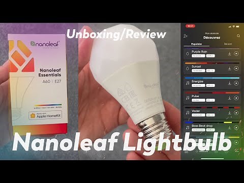Nanoleaf Essentials E27/A60 - Unboxing and Review. Best Affordable HomeKit Smart Lightbulb in 2024!