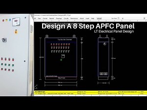 APFC Panel Design With Siemens Power Factor Correction Relay - KVAR Calculation