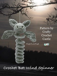 Crochet Bat Wind Spinner, PDF PATTERN ONLY, English - Etsy