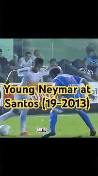 The Golden Era: Young Neymar at Santos (19-2013) #neymar #santos #brazil