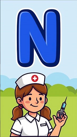 Alphabet N – ABC Phonics Song 🎶 Learn Alphabet N Sound (Kids & Toddlers)