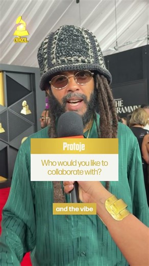 @ProtojeOfficial Shares His Playlist Go-Tos at the #grammys #protoje #reggae #trending #tems