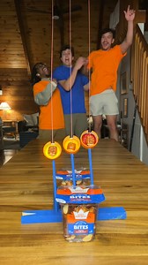 What is your Preferred Pretzel Dipper? (Mustard gang all the way) #trickshot #trickshots | Matt Brockman Magic