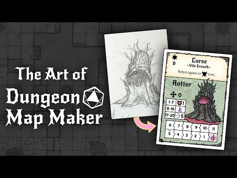 Designing Characters for Dungeon Map Maker