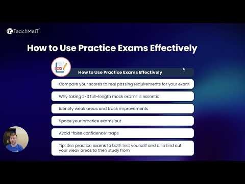 Certification Strategy Course - Using Practice Exams Effectively