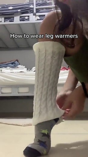 ‏How to wear leg warmers | leg warmers