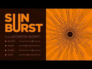 Sunburst Generator | Adobe Illustrator Script