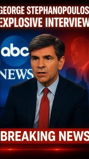 💥 George Stephanopoulos CLASH Goes VIRAL! | Heated Exchange Shakes U.S. Politics