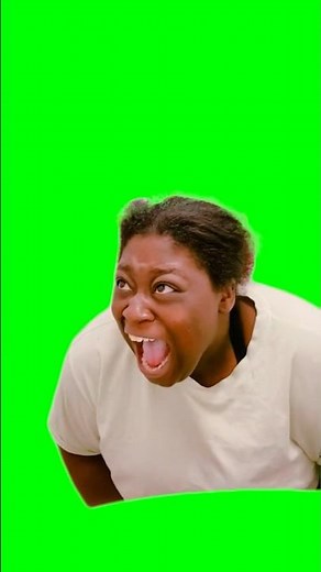 Green Screen Screaming Woman Meme