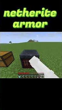 How to Make Full Netherite Armor & Tools in Minecraft! 🛡️⛏️ #minecraft #gaming #minecraft #shorts
