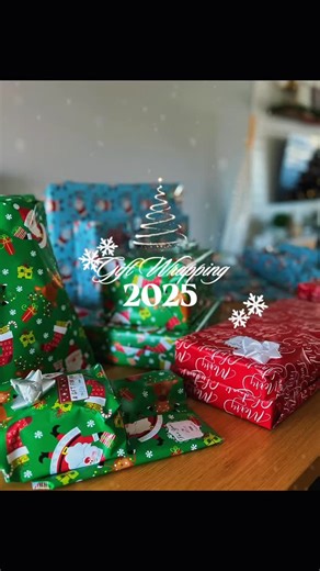 Lessen the Loads ® on Instagram: "33 gift-wrapping jobs completed this holiday season! Because moms already do everything — we’re just here to make life a little easier! And when the season winds down… don’t forget we also offer Holiday Take-Down Services 🎄 Bookings are open now! #holidays #momlife #giftwrapping #seasonaldecor #laundry"