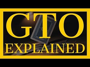 GTO Basics Explained in One Simple Example: River Toy Game