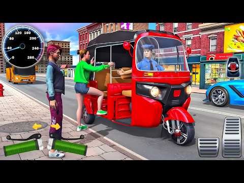 Tuk Tuk Auto Driving 3D | City & Mountain Rickshaw Driver - Android GamePlay