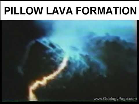 How are Pillow Lavas formed?