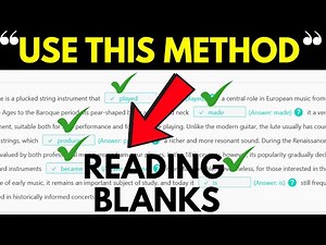 How I Got 90/90 in PTE Reading Blanks Using This Simple Trick | Step by Step Guide