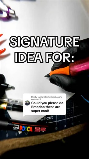 The Prolific Penman on Instagram: "Signature idea for “Brandon” #signature #tutorial #howto #art #artistsoninstagram #artistsonfacebook #lettering #powerful #rich #ceo #boss #fancy #autograph #signatureideas #lettering #handlettering #names #satisfying #handwriting #goodhandwriting #besthandwriting"