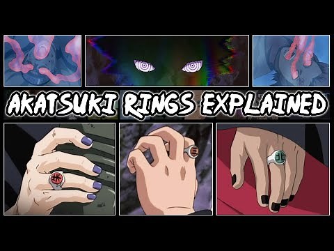 Explaining The Akatsuki's Rings - What Is Their Purpose? | Naruto Shippuden Explained