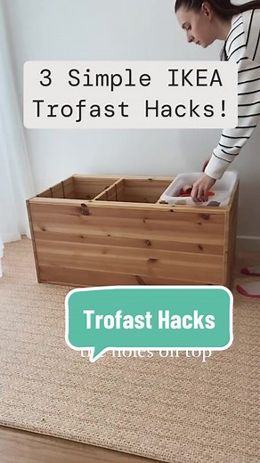 3 Simple IKEA Trofast Hacks for Sensory Play and Toddler Learning