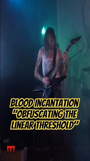 Blood Incantation - "Obfuscating The Linear Threshold" 🌌 Cosmic Death Metal Live (2020)