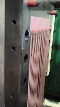 Plastic sealing cable tie making mold manufacturing and test