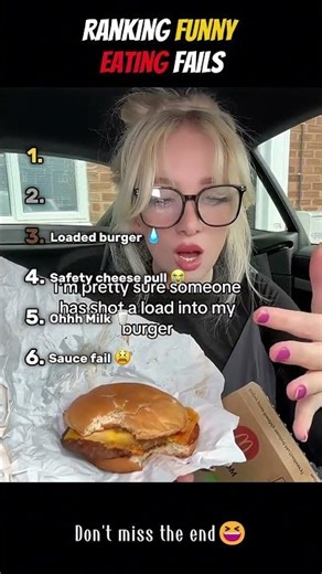 Ranking Best Eating Fails #funny #ranking #shorts #eating