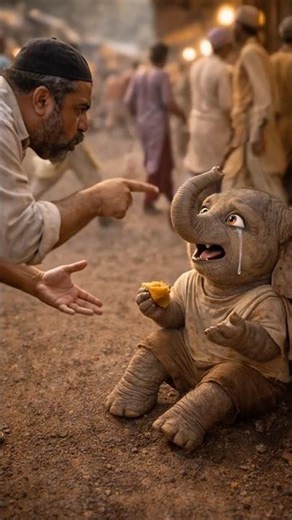 The Crying Elephant s Big Lesson #HeartTouchingStory#AnimalAnimation#EmotionalStory#CuteBabyAnimals