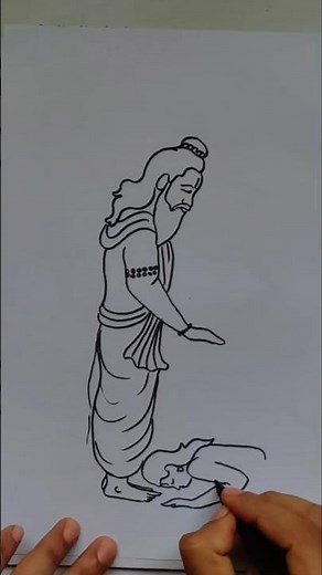Quick simple and easy drawing for Guru Purnima/ Guru Purnima special Drawing