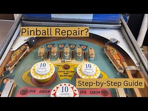 How to Inspect and Troubleshoot a Pinball Machine: Step-by-Step Guide
