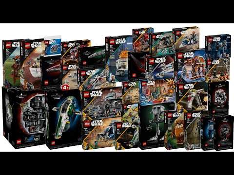 All LEGO Star Wars sets 2025 Compilation/Collection Speed Build